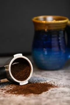 Coffee Grounds 스톡 사진