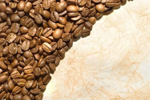 Coffee grunge background. Stock Photos