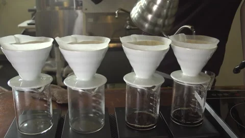 Coffee Hand Pouring Stock Footage 172205995