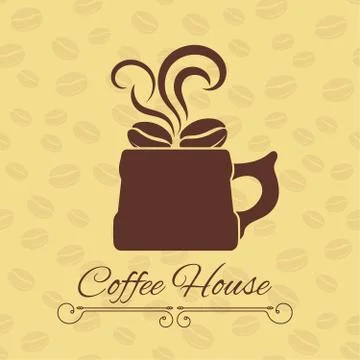 Coffee house concept Stock Illustration