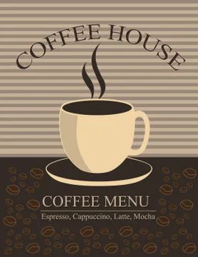 Coffee house Stock Illustration