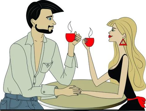 Coffee house Stock Illustration