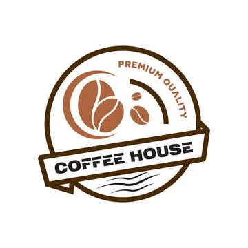 Coffee house logo Stock Illustration