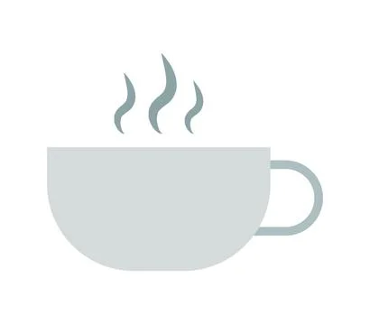 Coffee icon illustrated in vector on white background Stock Illustration
