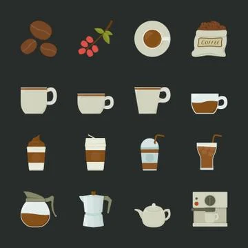 Coffee icon Stock Illustration