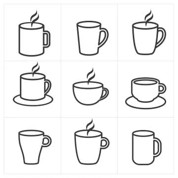 Coffee icon Stock Illustration