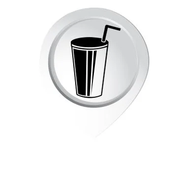 Coffee icon Illustrazione stock