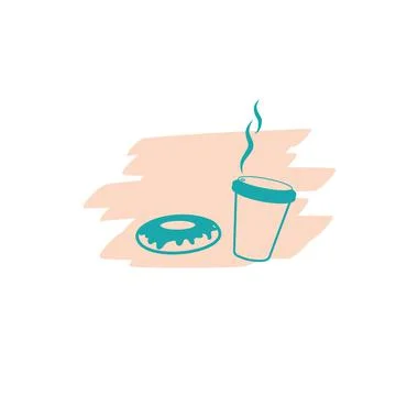 Coffee icon Stock Illustration