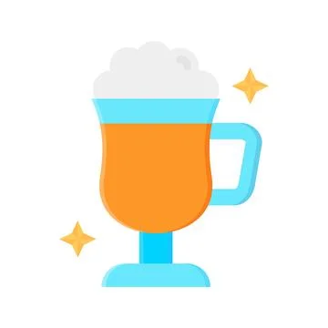 Coffee Icon Image. Stock Illustration