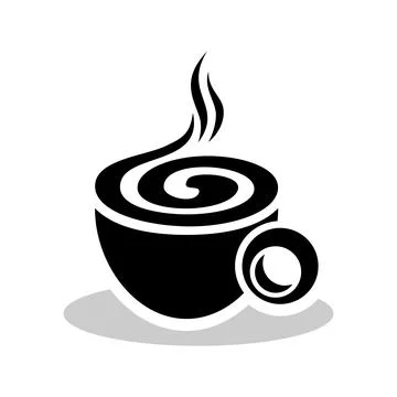 Coffee icon image. logo Vector illustration. Stock Illustration
