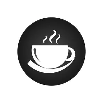 Coffee icon, Vector Stock Illustration