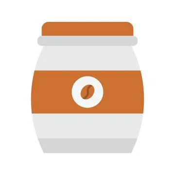 Coffee icon vector image. Stock Illustration