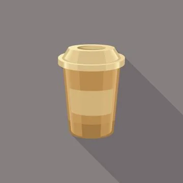 Coffee icons isolated Illustrazione stock