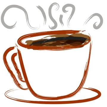 Coffee Illustrazione stock