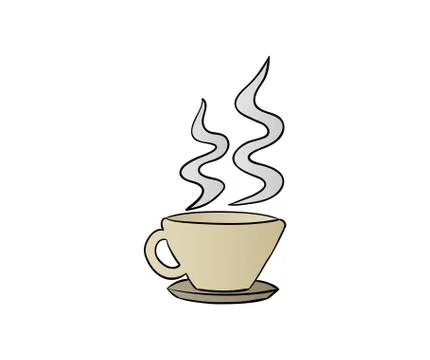 Up of coffee Stock Illustration