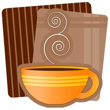 Coffee Illustration Stockillustratie