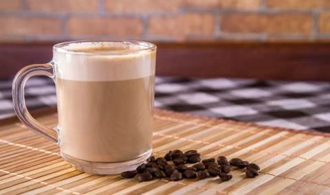 Coffee isolated close concept Stock Photos