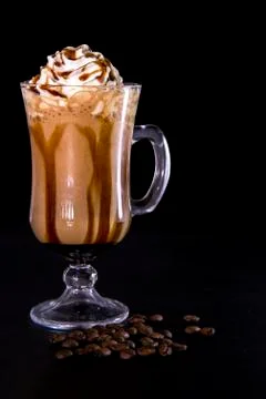 Coffee isolated close concept Foto stock