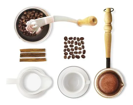 Coffee isolated 스톡 사진