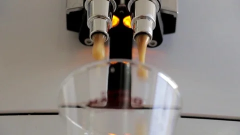 Coffee jet espresso Stock Footage 98676839