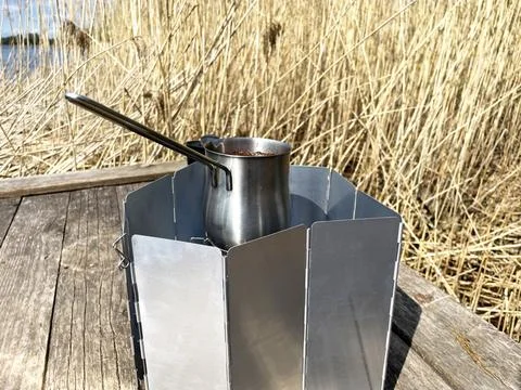 Coffee kettle Foto stock