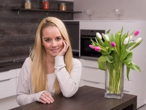 Coffee in kitchen Stock Photos