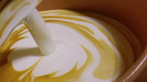 Coffee, Latte Art Stock Footage 169804230