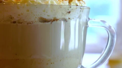 Coffee Latte Drink Video stock 79212175
