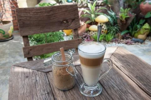 Coffee latte Stock Photos