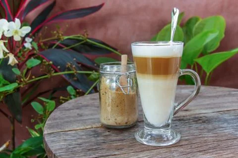 Coffee latte Stock Photos