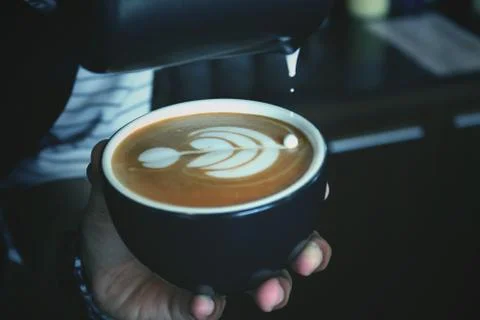 Coffee latte Stock Photos