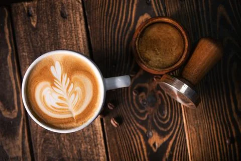 Coffee latte Stock Photos