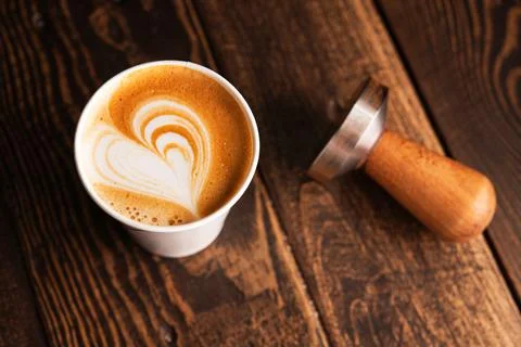 Coffee latte Stock Photos
