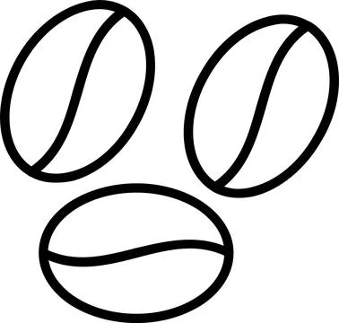 Coffee Line Icon Design Stock Illustration