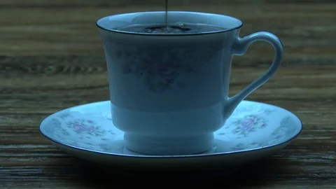 Coffee in little cup 스톡 동영상 80107440