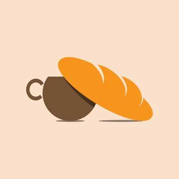 Coffee logo design Stock Illustration