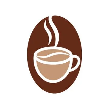 Coffee Logo design vector illustration. Vintage Coffee Logo vector design con Иллюстрация
