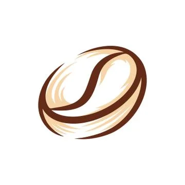 Coffee Logo design vector illustration. Vintage Coffee Logo vector design con Illustrazione stock