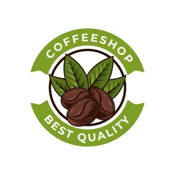Coffee Logo design vector illustration. Retro Vintage Coffee Logo vector desi Stock Illustration