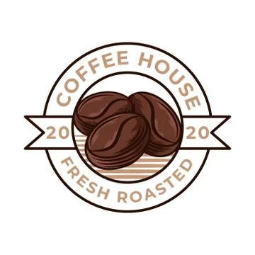 Coffee Logo design vector illustration. Retro Vintage Coffee Logo vector desi Иллюстрация