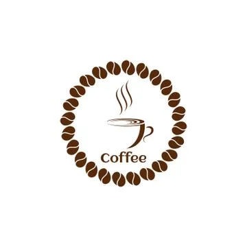 Coffee Logo design vector template. Stock Illustration