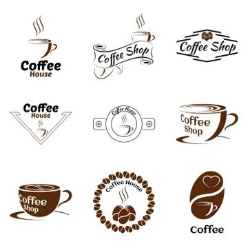 Coffee Logo design vector template. Stock Illustration