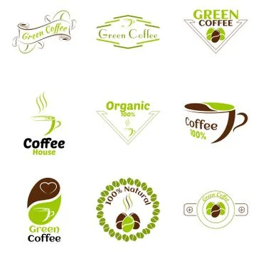 Coffee Logo design vector template. Stock Illustration