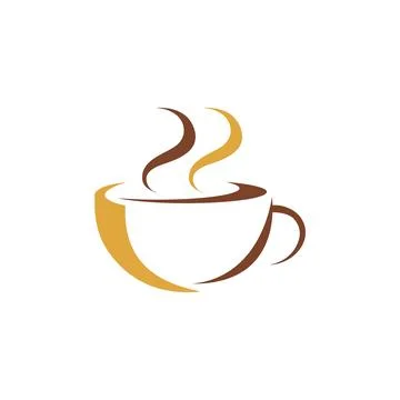 Coffee logo design vector template Stock Illustration