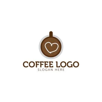 Coffee logo icon template Stock Illustration