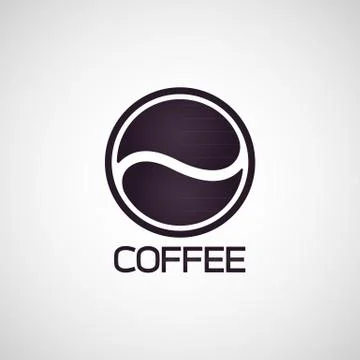 Coffee logo icon vector illustration Illustrazione stock
