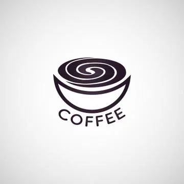 Coffee logo icon vector illustration Stock Illustration