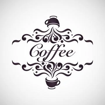 Coffee logo vector Stock Illustration