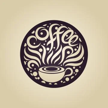 Coffee logo vector Stock Illustration