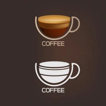 Coffee logo vector illustration Stock Illustration